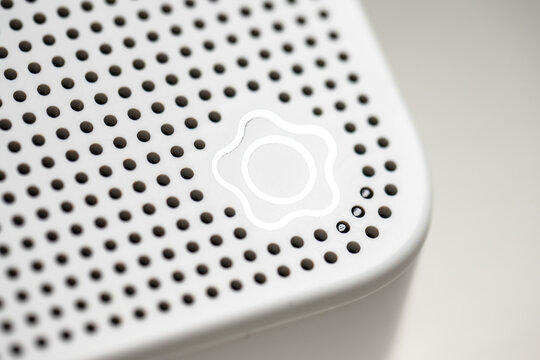 Gothenburg, Sweden - June 02 2023: Verisure logo on a burglary alarm.