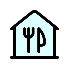 Editable home cooking, home delivery vector icon. Part of a big icon set family. Perfect for web and app interfaces, presentations, infographics, etc