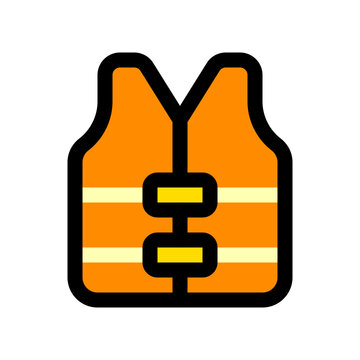 Editable lifejacket vector icon. Part of a big icon set family. Perfect for web and app interfaces, presentations, infographics, etc
