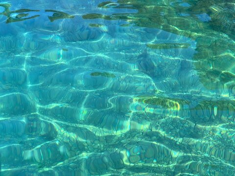 Clear water sea blue turquoise beautiful seascape aqua.