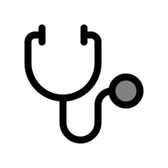 Editable stethoscope vector icon. Part of a big icon set family. Perfect for web and app interfaces, presentations, infographics, etc