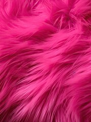 pink fur with the background in black and white, it's very hard to see what you are looking at