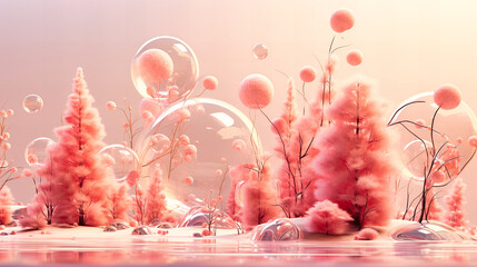 Crystalline dreams in winter's hold