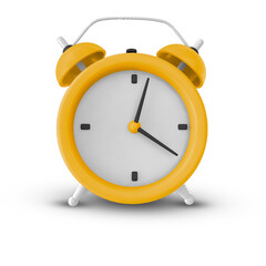 Alarm Clock 3D Render for Composition