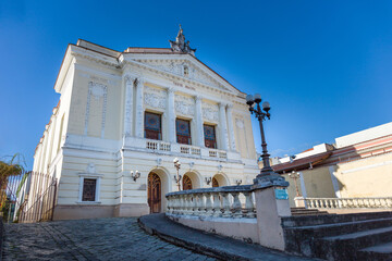 Historic building in Joao Joao Del Rei, old and tourist city of minas gerais in brazil