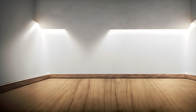 empty white room with wall room interior wall empty gallery floor 3d blank exhibition light architecture design home frame apartment nobody museum indoor space house art