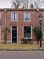 Fototapeta premium Apartment building architecture facade, Utrecht, Netherlands