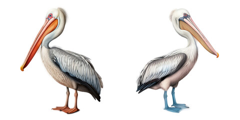 Pelican, Illustration, HD, PNG