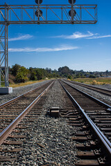 railway in the countryside
