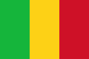 Fototapeta premium Flag of Mali