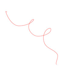 Red Thread Vector