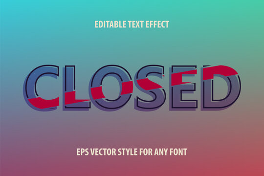 Editable text effect for design with partial fill and stroke