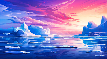 Geometric icebergs floating on a sea of gradients