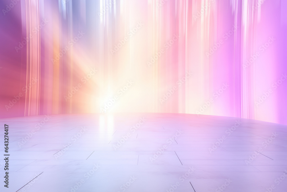 Poster lively and captivating background featuring array of colorful lights, perfect for adding dynamic and