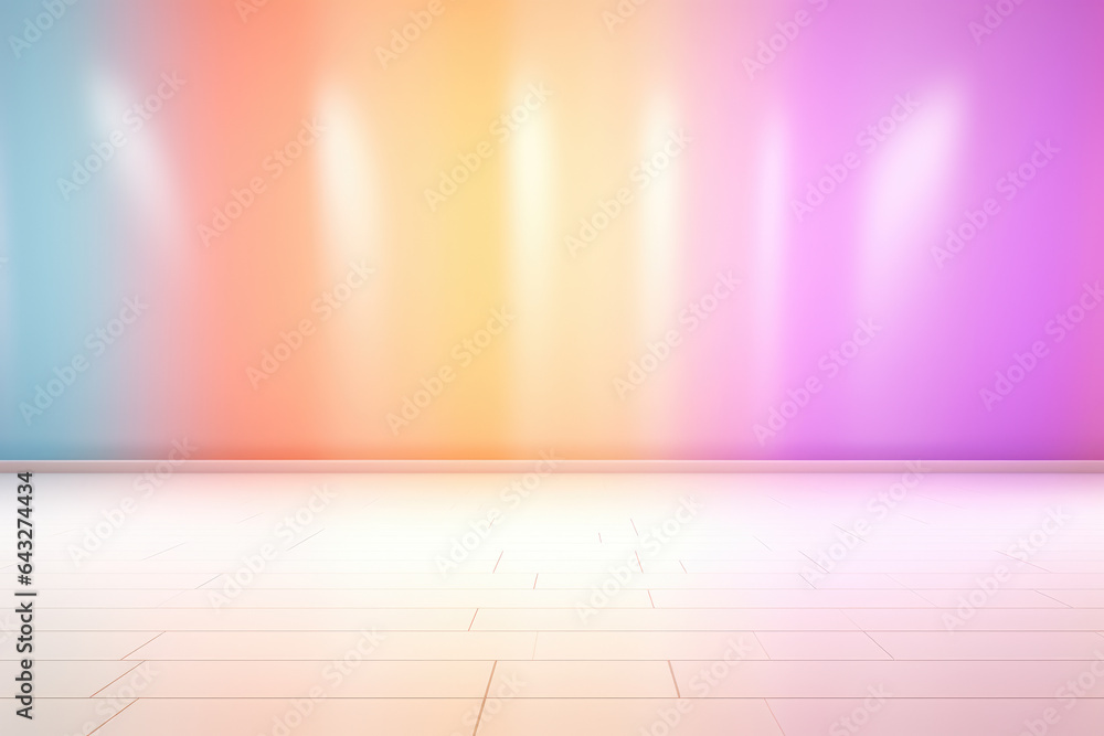 Poster lively and captivating background featuring array of colorful lights, perfect for adding dynamic and