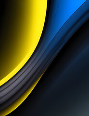 Black and yellow blue gradient color only, full screen
