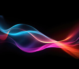 colorful abstract magical light effect