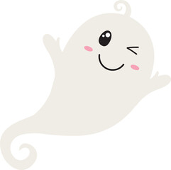 Halloween Ghosts, Cute Ghost, Kawaii, Spook