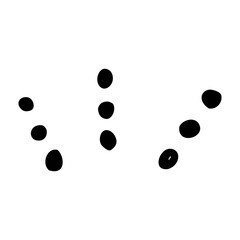 simple vector sketch sunburst, isolated on white 
