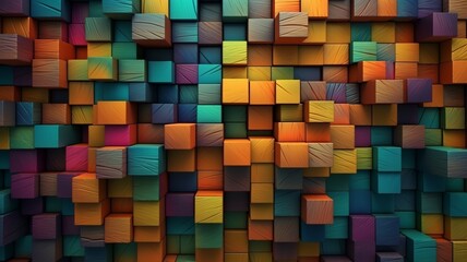 Colorful free abstract vector design background wallpapers image AI generated art - obrazy, fototapety, plakaty