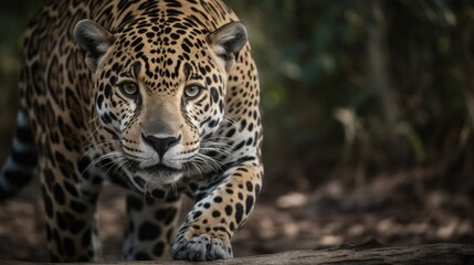 Jaguar (Panthera onca) in the wild