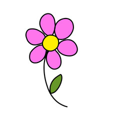 illustration of a flower
