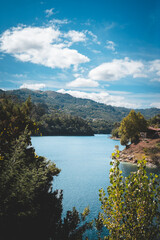 Obraz na płótnie Canvas Vista tipica da natureza no parque do Gerês