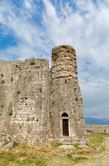 Fototapeta na wymiar Ruins of Rosafa Fortress: A Tale of Church and Mosque