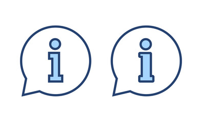 Information sign icon vector. about us sign and symbol. question mark icon