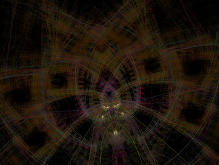 Imaginatory fractal abstract background Image