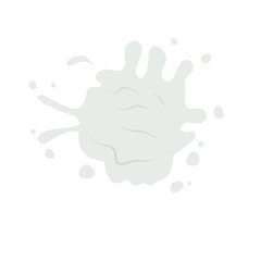 Milk Splash Vector Illustration 