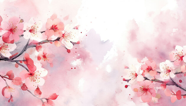 soft pink floral background