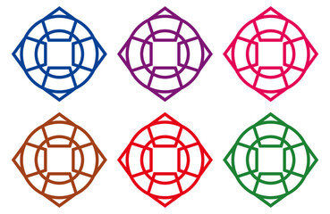 rotating logo ornament design