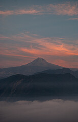 Fototapeta na wymiar Citlaltepeltl, pico de Orizaba 