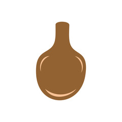 Organic leaf abstract vector element