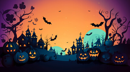 ハロウィン背景