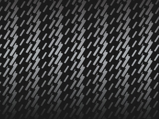 Black abstract geometric background. Modern shapes concept. Black metal texture steel background.