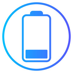 battery gradient icon