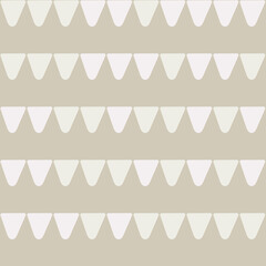 minimalist seamless pattern with hand drawn elements,neutral color,mid-century modern,