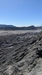 インドネシア　ジャワ島、ブロモ山　