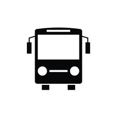 Bus icon. bus vector icon