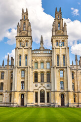 Fototapeta na wymiar All Souls College. Oxford, England