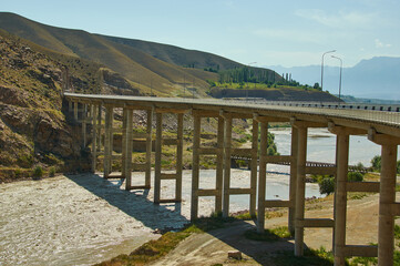 New North-South route, Kyrgyzstan.