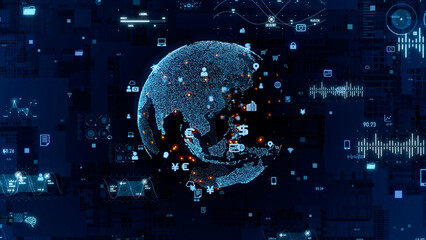 グローバルネットワーク © metamorworks