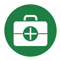 first aid kit icon,  ambulanse icon vector illustration, Flat icon of ambulanse, medical icon