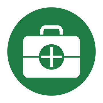 first aid kit icon,  ambulanse icon vector illustration, Flat icon of ambulanse, medical icon