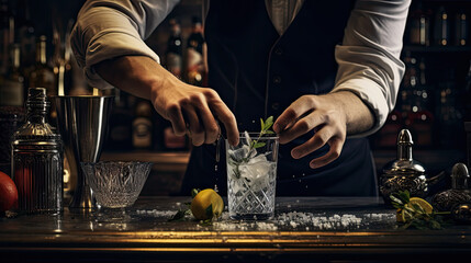 the art of making cocktail