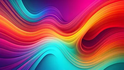 Foto op Canvas abstract colorful background © Partha