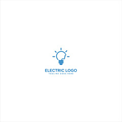 blub charge logo vector design template