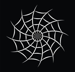 Fototapeta premium Spider Web vector image or clipart